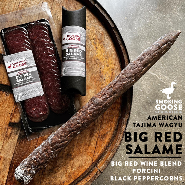 Big Red Wagyu Salame – Smoking Goose