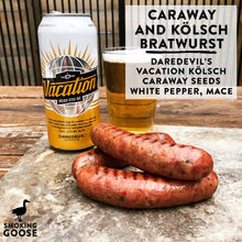 Load image into Gallery viewer, Caraway + Kölsch Bratwurst