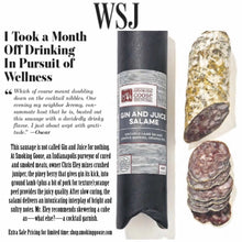 Load image into Gallery viewer, Gin & Juice Salame