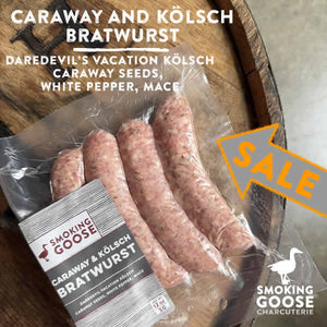 Caraway + Kölsch Bratwurst