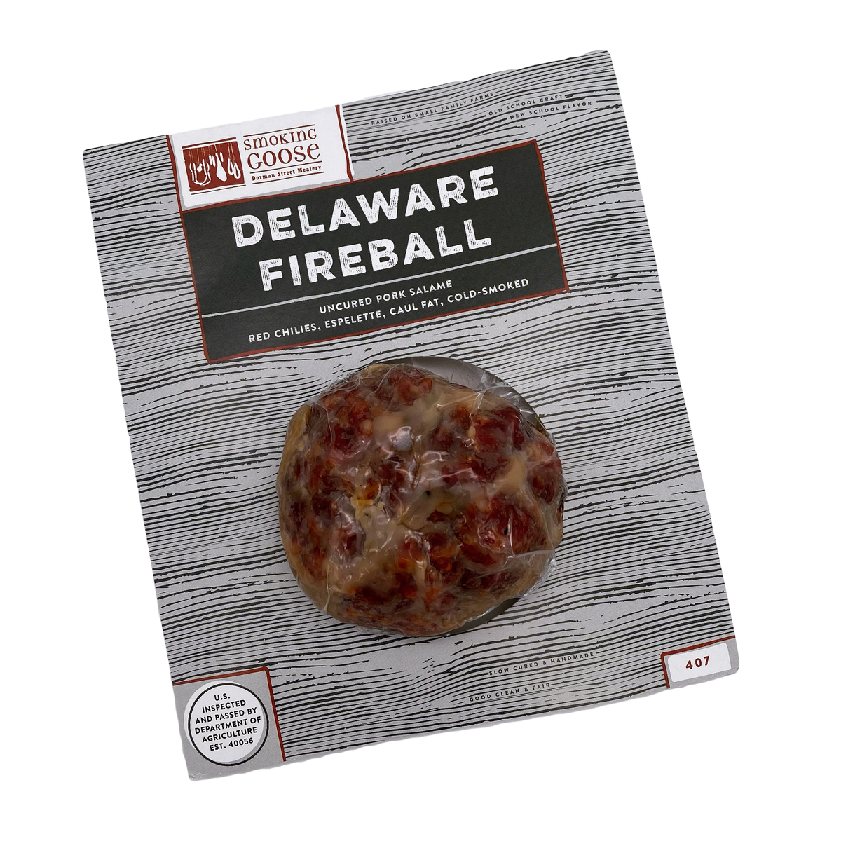 Request Delaware Fireball Sample – Smoking Goose