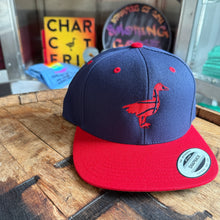 Load image into Gallery viewer, Flat Bill Hat: Fever Red Goose
