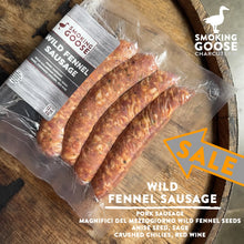 Load image into Gallery viewer, Wild Fennel Sausage: Retail SALE!
